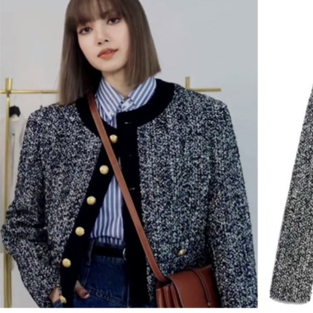 “Your name here” tweed jacket brand new